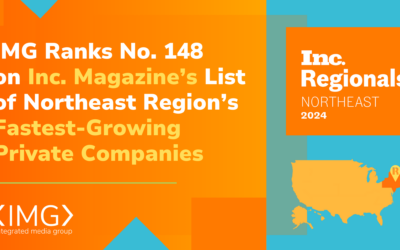 IMG No. 148 on Inc. Magazine’s List of the Northeast Region’s Fastest-Growing Private Companies