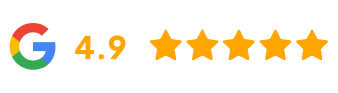 Google Reviews 4.9 stars