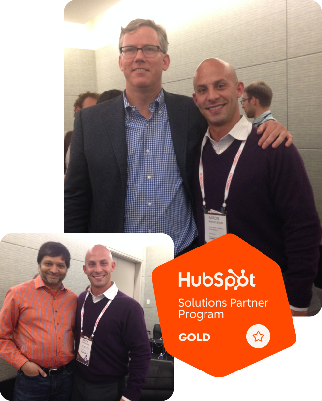 IMG team with HubSpot leadership